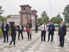 江苏盐城大丰福寿园向导来浙江人生就是搏调研