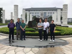 中国殡葬协会王宏阶、、、杨世森一行莅临考察指导